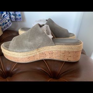 Spell suede platforms
